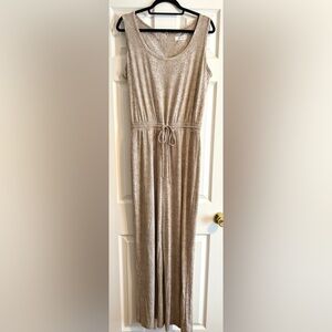 Calvin Klein Tan Jumpsuit